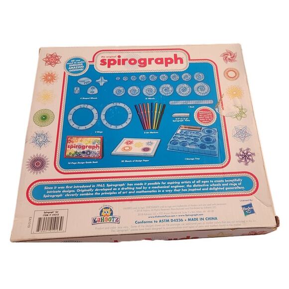 Hasbro Spirograph Missing a few pages otherwise complete - Picture 2 of 5